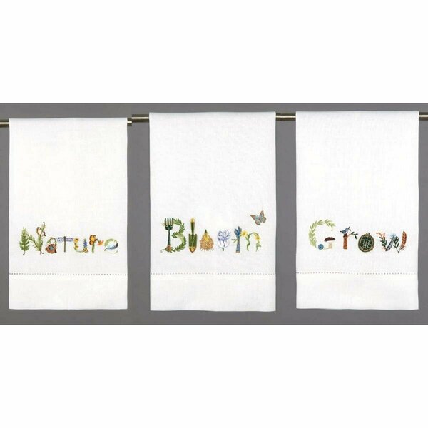Tarifa 14 x 22 in. Grow Bloom Nature GT 3 Design Kitchen Towel, 6PK TA3691844